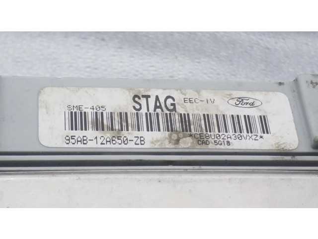 Блок управления двигателем Блок управления 95AB12A650ZB, SME405 Ford Escort