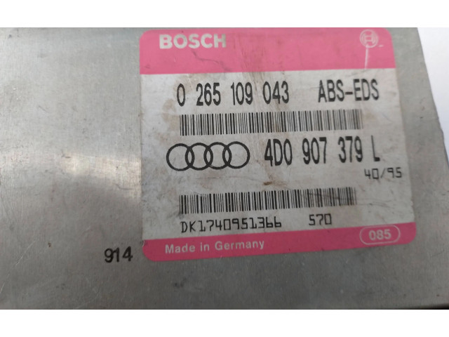 Блок управления АБС 4D0907379L   Audi A8 S8 D2 4D