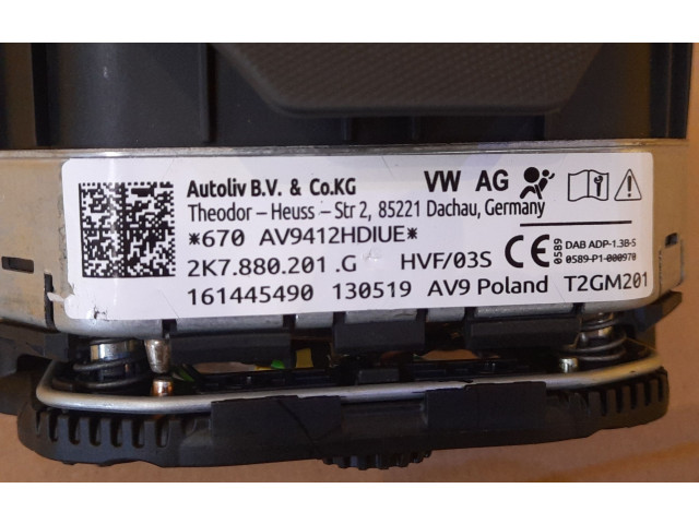 Подушка безопасности водителя 2K7880201G Volkswagen Transporter - Caravelle T7