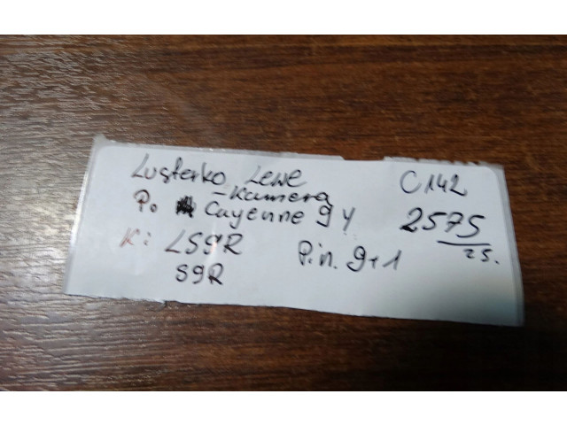 Zpětné zrcátko Porsche Cayenne (9Y0 9Y3) 2021