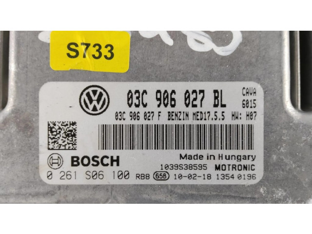 Řídící jednotka 03C906027BL, 03C906027F   Volkswagen Tiguan 2010