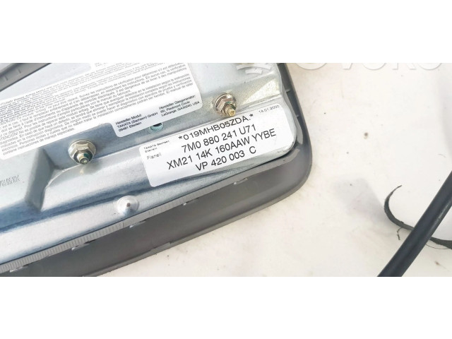 Подушка безопасности в сиденье 7m0880241u71, vp420003c   Volkswagen Sharan