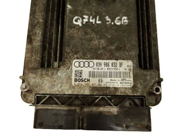 Řídící jednotka 03H906032BF, 0261S02436   Audi Q7 4L 2007