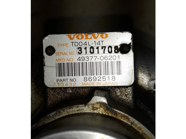 Турбина 4937706201, 8692518 Volvo XC70 2004