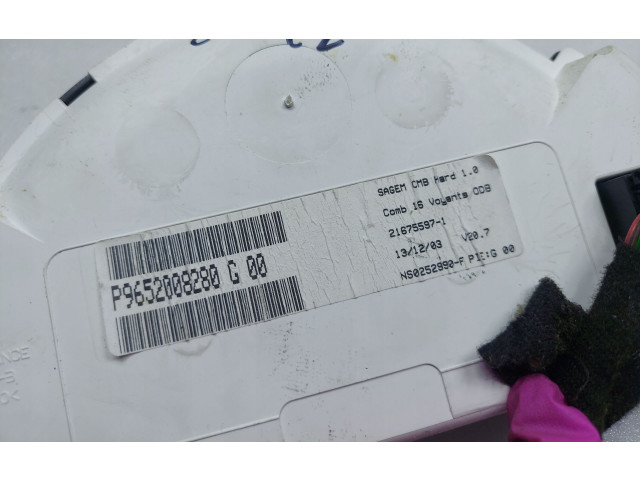 Панель приборов P9652008280G, P9652008280G   Alpine C2       