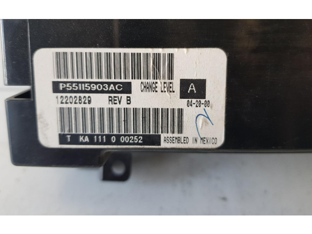 Блок управления климат-контролем P55115903AC   Jeep Grand Cherokee (WJ)