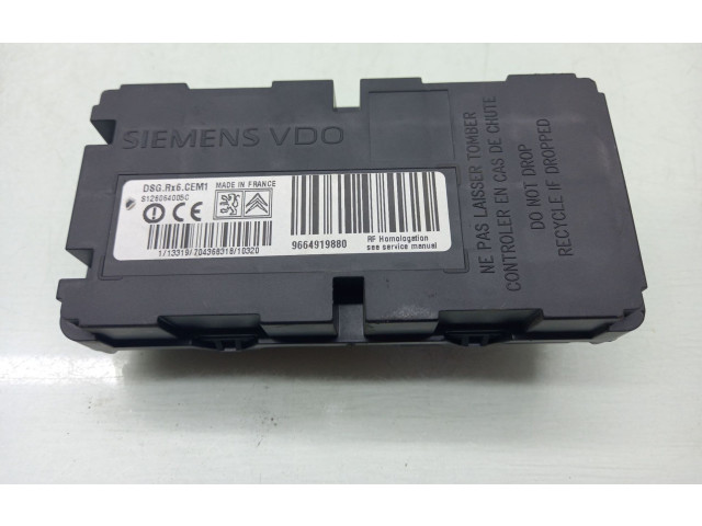 Блок управления 9664919880, S126064005C Citroen C5