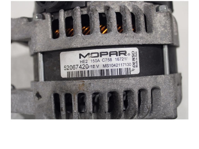 Генератор 52067420   Jeep Renegade      