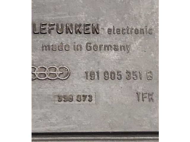 Блок управления двигателя 191905351B Volkswagen Golf II