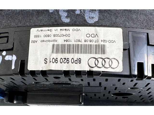 Панель приборов 8P0920901S Audi A3 S3 A3 Sportback 8P