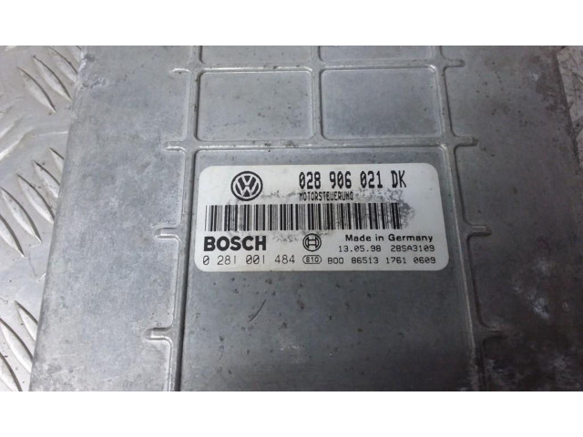Řídící jednotka 028906021DK, 0281001484 Volkswagen Polo III 6N 6N2 6NF 1998