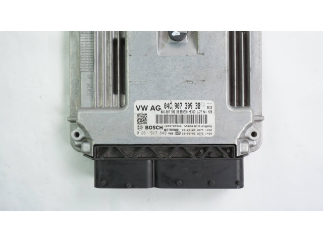 Блок управления двигателя 04C907309BB, 0261S17849   Skoda Karoq