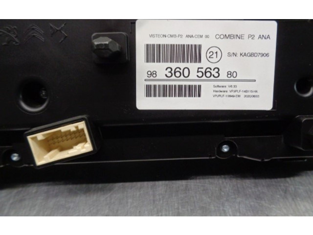 Панель приборов 9836056380 Peugeot 2008 II