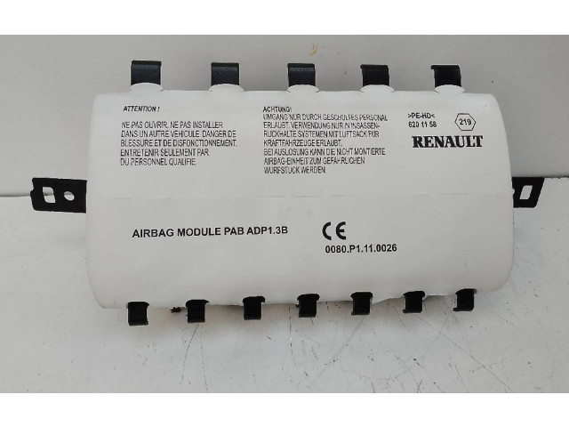 Подушка безопасности пассажира 6201158 Renault Clio IV