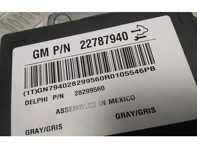 Блок комфорта 22787940   Opel Antara   