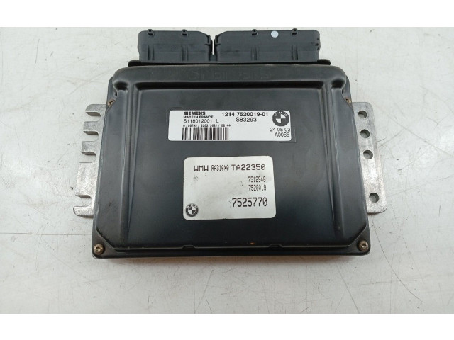 Řídící jednotka S83293, 7525770   Mini One - Cooper R50 - 53 2005