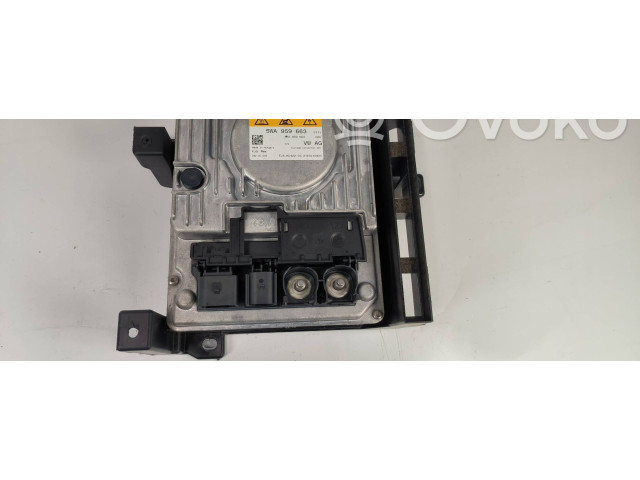 Блок комфорта 5WA959663 Skoda Octavia Mk4