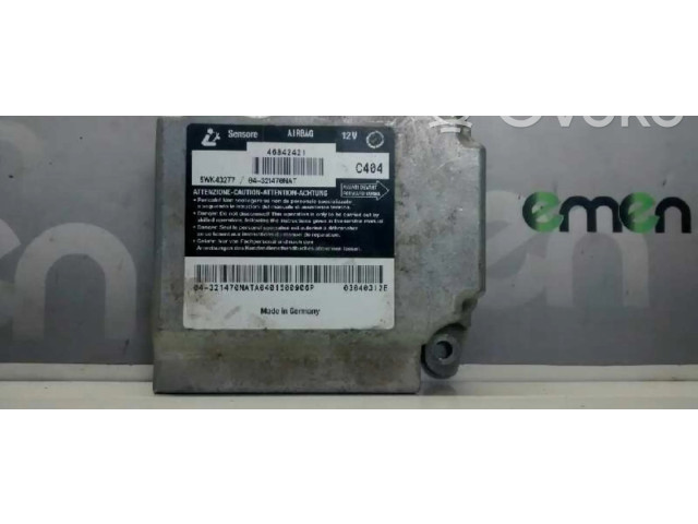 Блок подушек безопасности 46842421, CENTRALITAAIRBAG Alfa Romeo 166