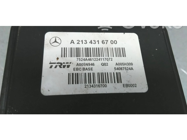 Jednotka ABS A2134316700, A2134311601 Mrcedes-Benz E W213 2017