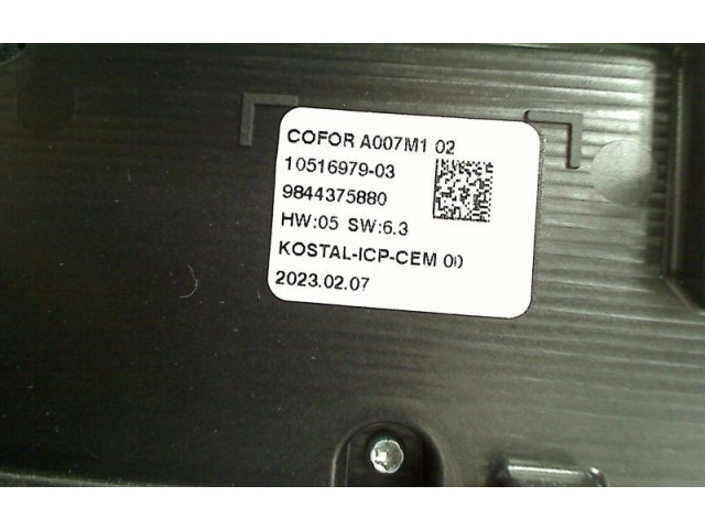 Турбина Блок управления кондиционера воздуха / климата/ печки (в салоне) Citroen C4 Aircross 9844375880, 9844375880 для двигателя ZKX(ZK01)