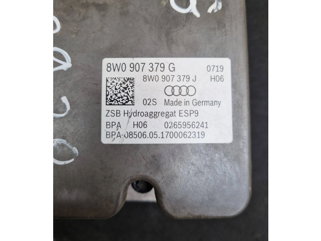 Pojistková skříňka Блок ABS 8W0907379G, 8W0907379J Audi A4 S4 B9 2016