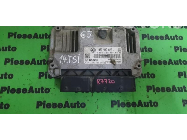 Блок управления двигателем Блок управления 0261201788, 03C906022J Volkswagen Jetta V