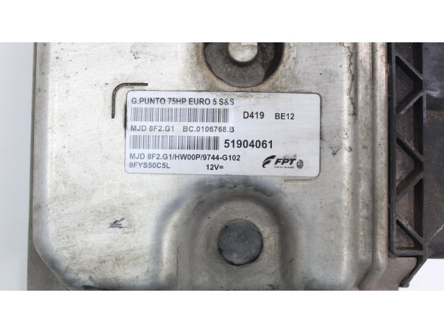 Řídící jednotka 9FYS50C5L, 9FYS50C5L Fiat Punto Evo 2014