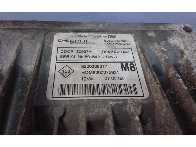 Řídící jednotka 8200308217, 8200308217   Nissan Micra 2003