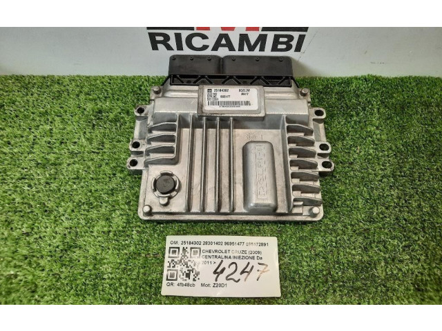 Блок управления впрыском    Chevrolet Cruze