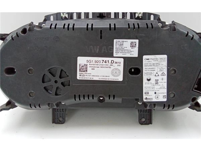 Панель приборов 5g1920741d Volkswagen Golf VII