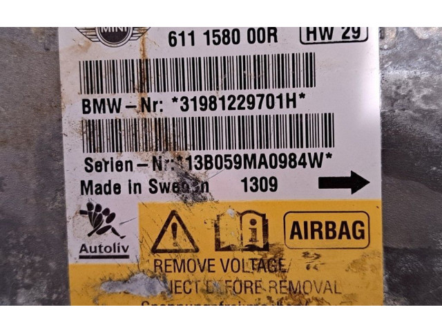 Блок подушек безопасности 65779812297, 65779812297   Mini One - Cooper Coupe R56