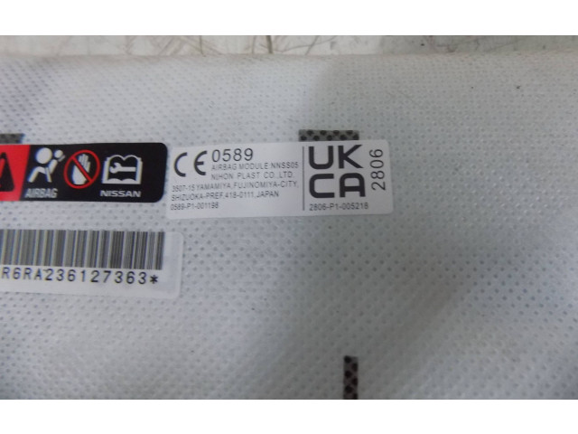 Подушка безопасности пассажира 0589-P1-001198, 2806P1005218   Nissan X-Trail T33