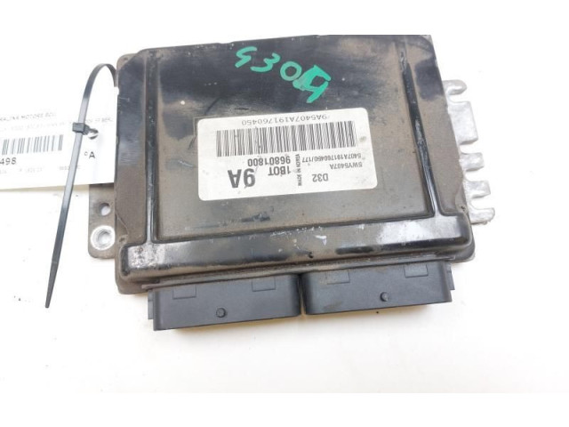 Блок управления двигателя 96801800, 96801800   Chevrolet Matiz