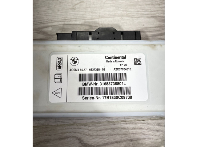 Блок подушек безопасности 6837358, 65776837358   BMW X3 F25