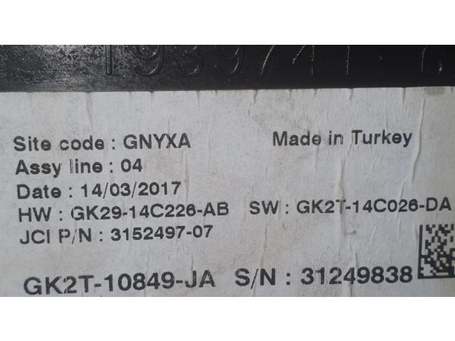 Панель приборов GK2T10849JA, 31249838 Ford Transit Custom