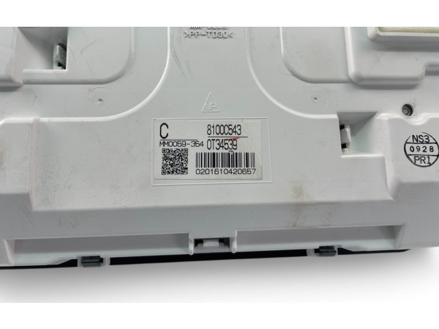 Панель приборов 8100C543 Mitsubishi Outlander