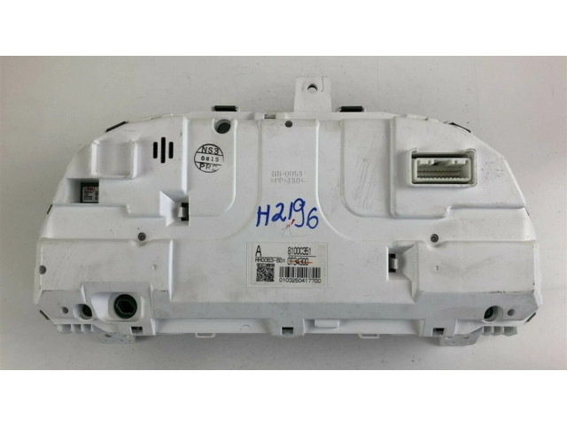 Панель приборов MM0053601, H2196   Mitsubishi ASX       