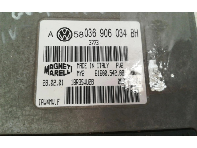 Блок управления двигателем Блок управления 036906034BH   Volkswagen Lupo