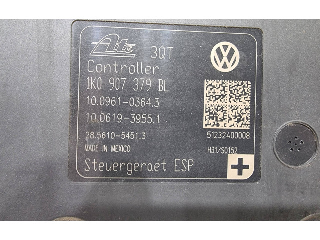 Блок АБС 1K0907379BL, 10061939551   Volkswagen  Jetta VI  2011 - 2018 года