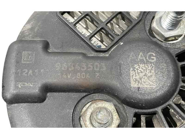 Генератор 96843503   Chevrolet Spark      