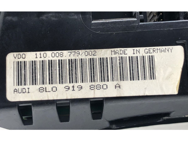 Панель приборов 8L0919880A Audi A3 S3 8L