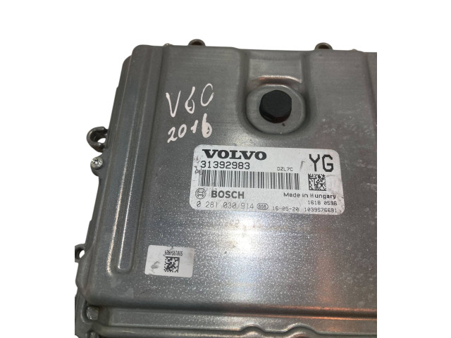 Řídící jednotka 31392983, 0281030914 Volvo V60 2017