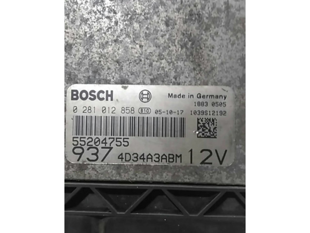 Řídící jednotka BOSCH Alfa Romeo 147 2005