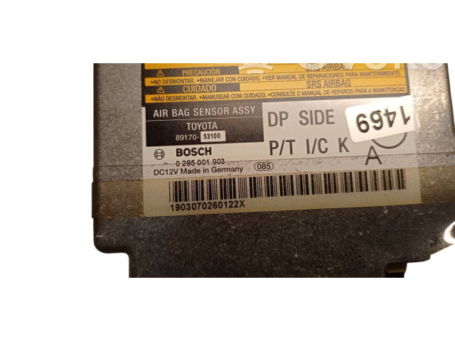 Блок подушек безопасности 0285001903 Lexus IS 220D-250-350