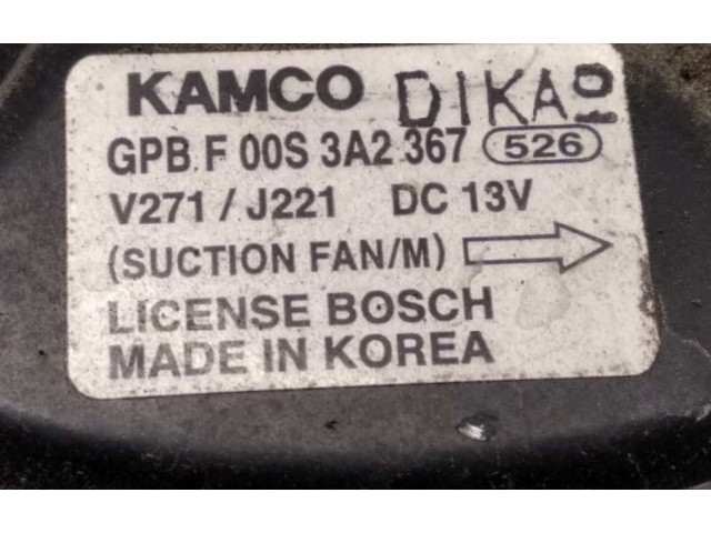 Вентилятор радиатора     F00S3A2367    Chevrolet Nubira 