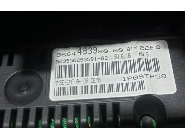 Дисплей 966448398000 Citroen Berlingo