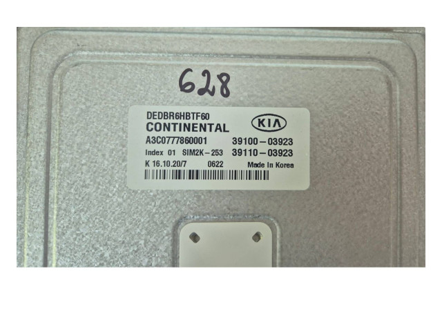 Блок управления двигателя A3C0777860001, 3911003923   KIA Niro
