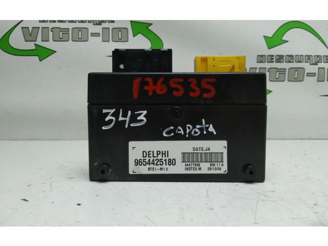 Řídící jednotka 9654425180 Peugeot 307 CC