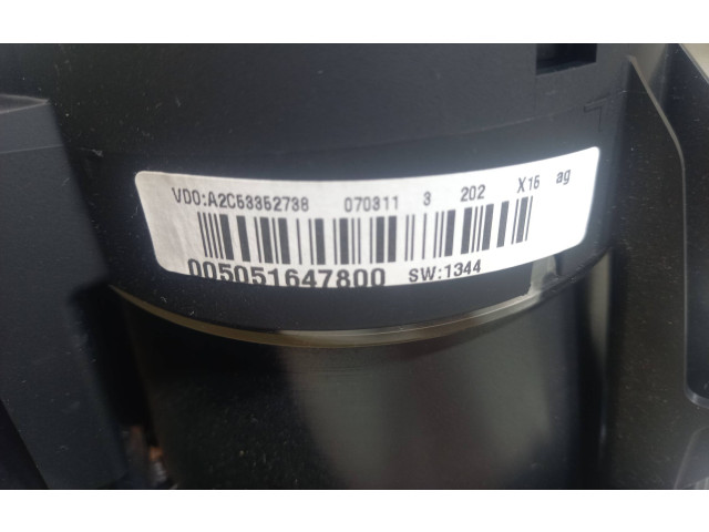 Панель приборов 50516478, 035603 Alfa Romeo Giulietta