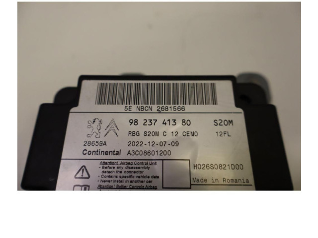 Блок подушек безопасности 9823741380   Peugeot Partner III